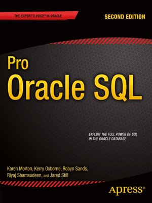 cover image of Pro Oracle SQL